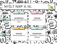 Nyílt nap 10.16.